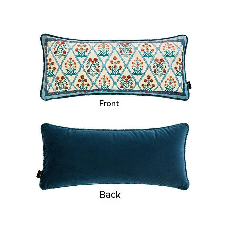 Retro Affordable Luxury Sofa Strip Bed Pillow