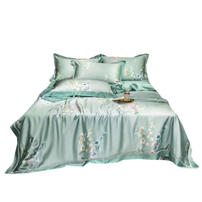 Tencel Summer Cool Quilt Four-piece Air-conditioning Quilt Can Be Washed