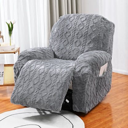 Chivas Sofa Cover First Class All-inclusive Electric Seat Cover Single Elastic Recliner Cover