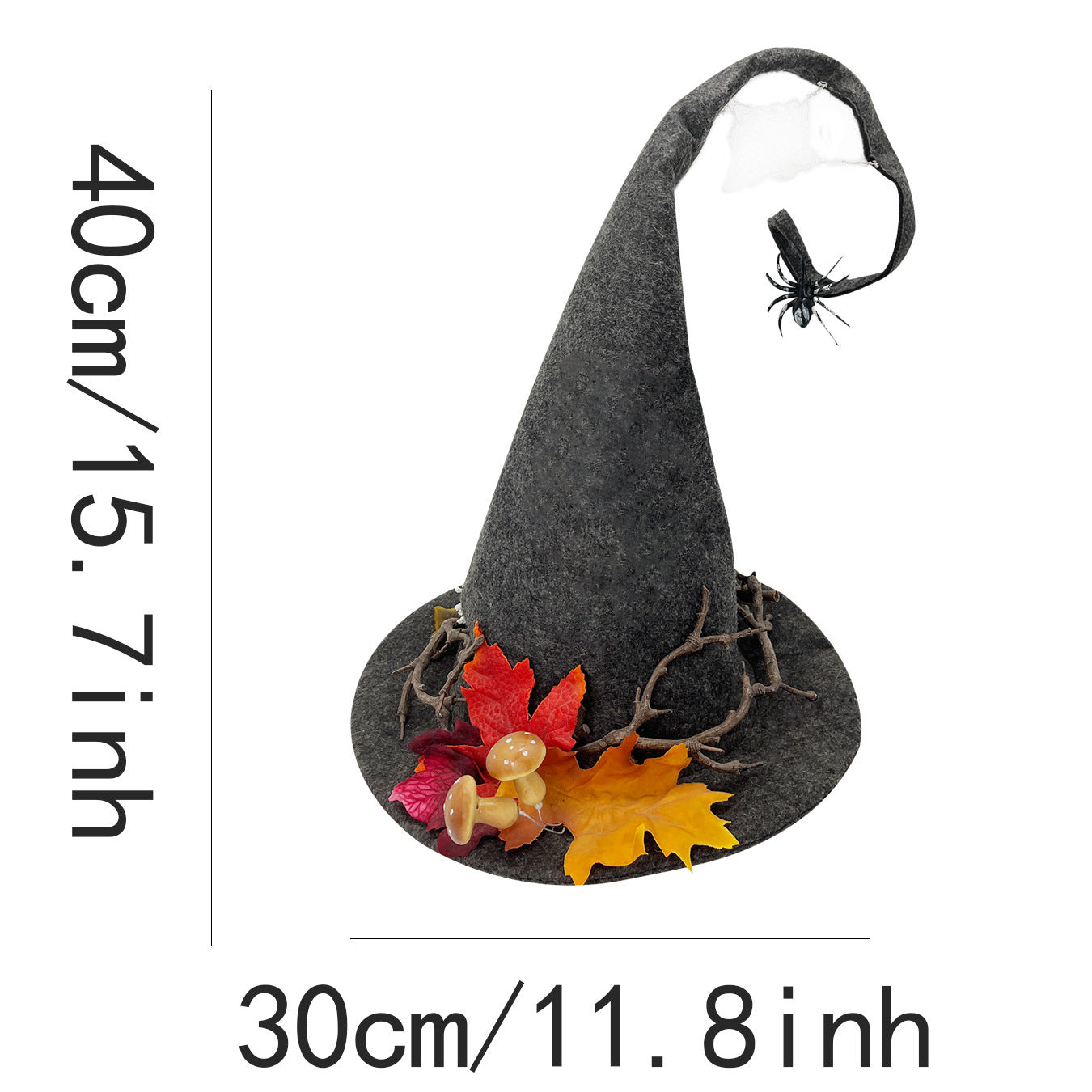 Nouveau chapeau de sorcière tendance pour Halloween