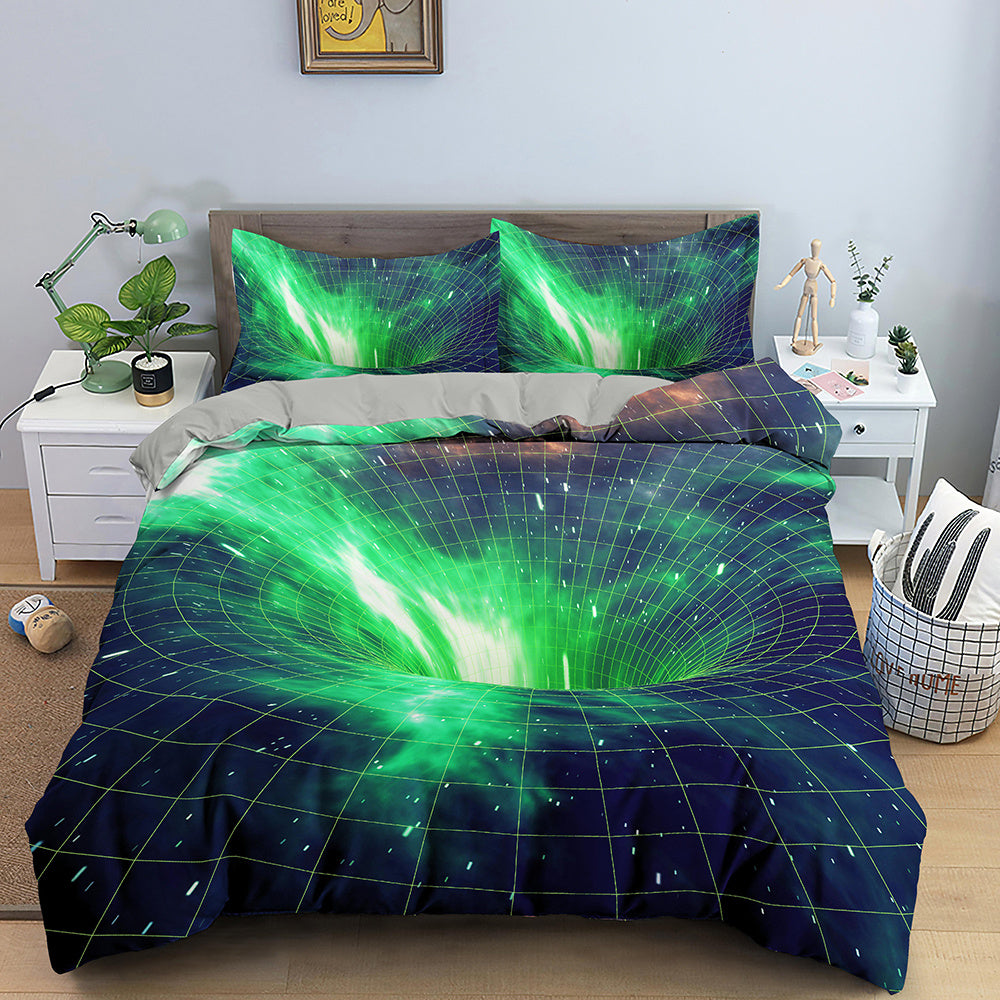 Bedding Set Of Three 3D Creative Digital Printing