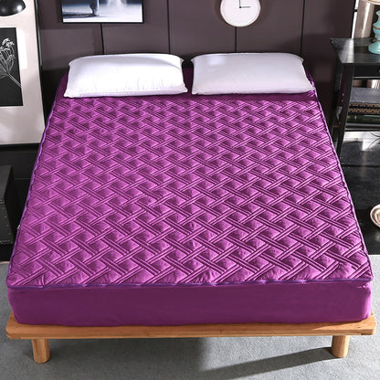 Solid color zipper bedspread