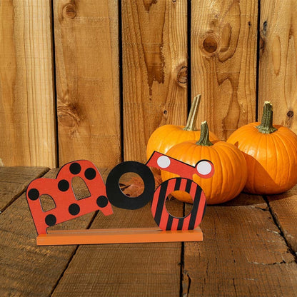 Décoration de maison en MDF pour Halloween, décoration d'ambiance de fête de vacances, artisanat décoratif en bois, Amazon