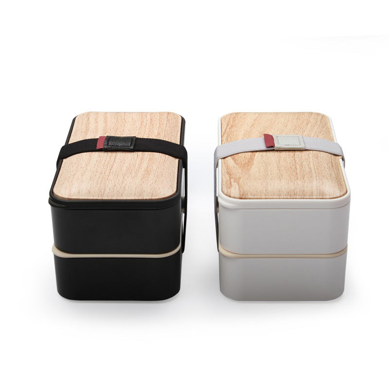 Japanese double-layer bento box