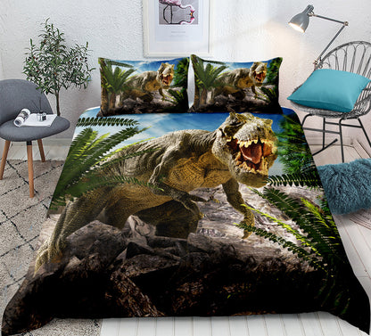 Dinosaur 3D Home Textile Jurassic Three Or Four Piece Set