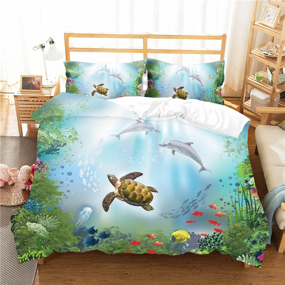 Ropa de cama textil Underwater World