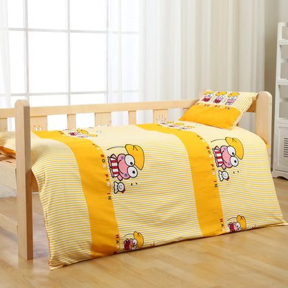 Three-piece set of kindergarten bed