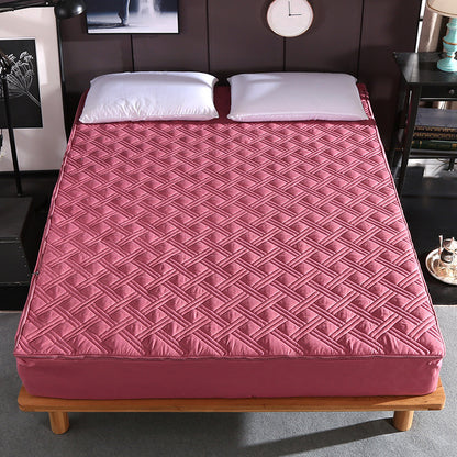 Solid color zipper bedspread