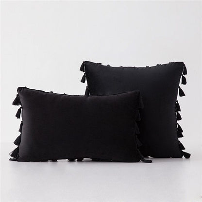 Velvet sofa pillowcase