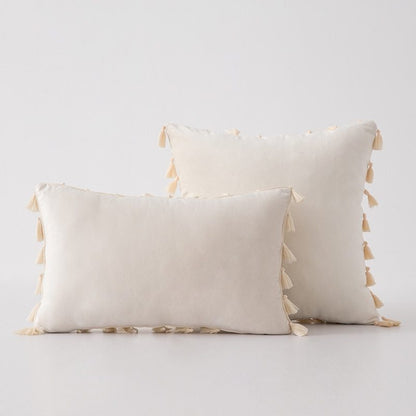 Velvet sofa pillowcase