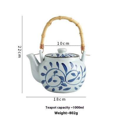 Hook Vine Lifting Handle Teapot Medium Tea Cup Commercial Use