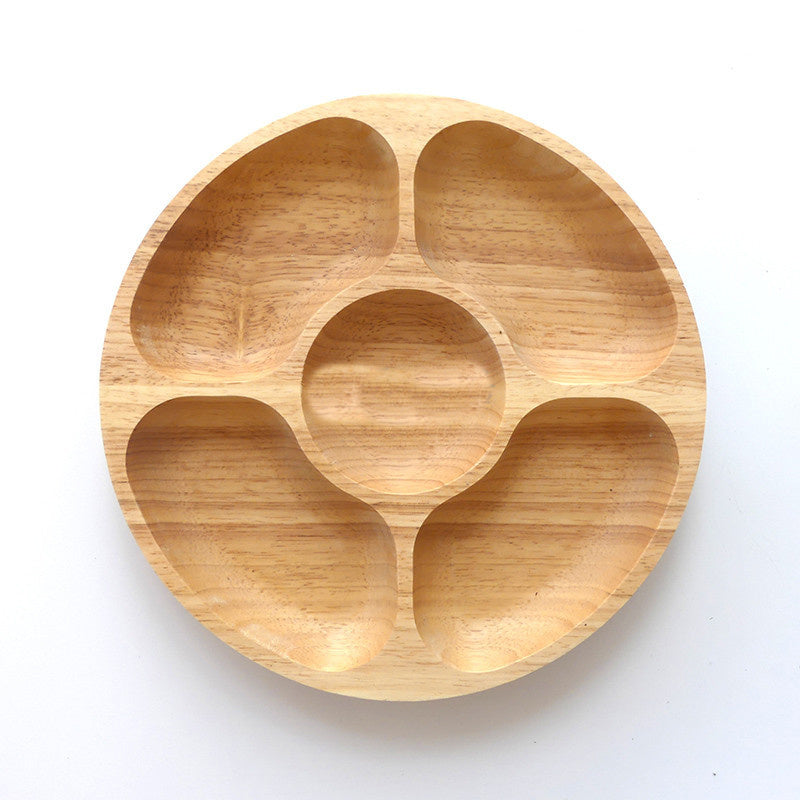 Grid solid wood plate