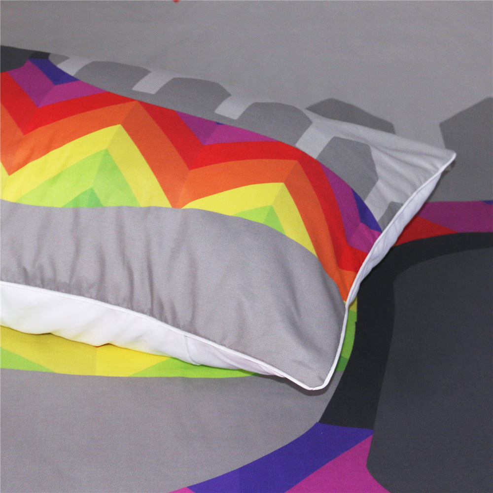 Three-piece bedding set