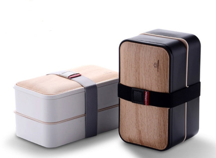 Japanese double-layer bento box