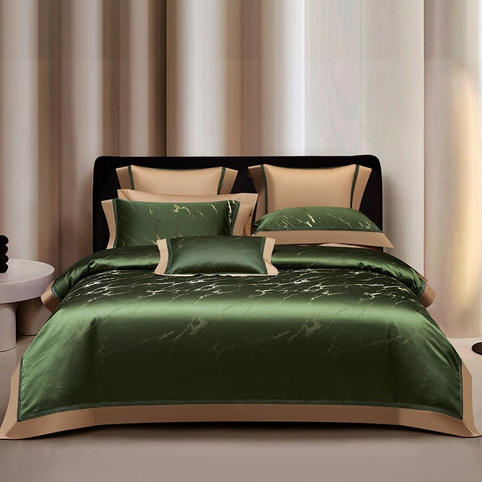 Silk Town High Precision Four-piece Jacquard Beddings