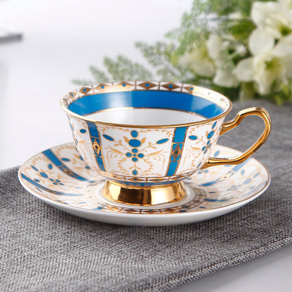 European Style Coffee Set Bone China English Afternoon Tea Cup Set Tea