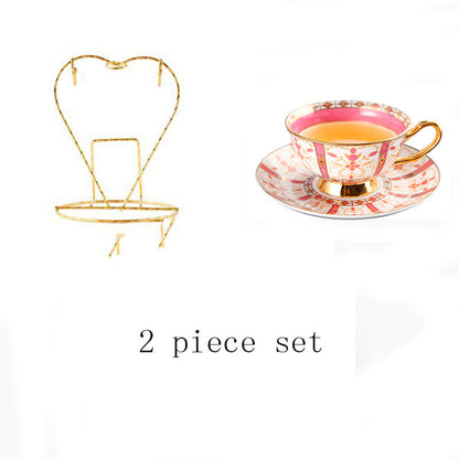 European Style Coffee Set Bone China English Afternoon Tea Cup Set Tea