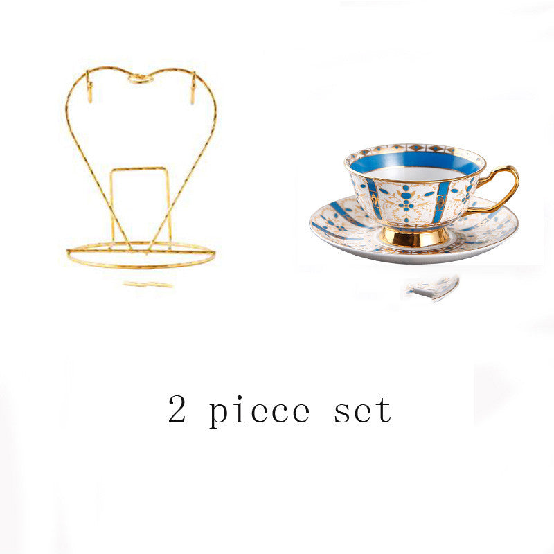 European Style Coffee Set Bone China English Afternoon Tea Cup Set Tea