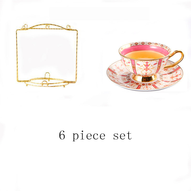 European Style Coffee Set Bone China English Afternoon Tea Cup Set Tea