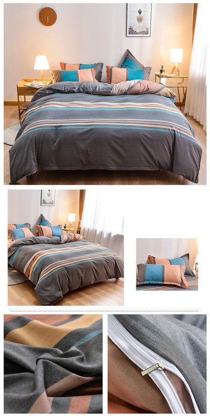 Dormitory Cover Three-Piece Bedding 4