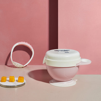 Ensemble d'outils de moulins à aliments pour bébé, broyeur multifonctionnel de fruits et légumes avec bol, alimentation alimentaire sûre pour enfants