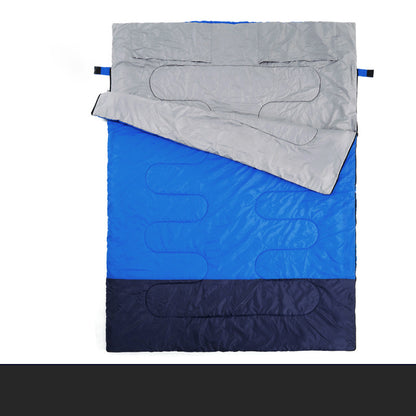 Winter Envelope Thickened Warm Double Sleeping Bag