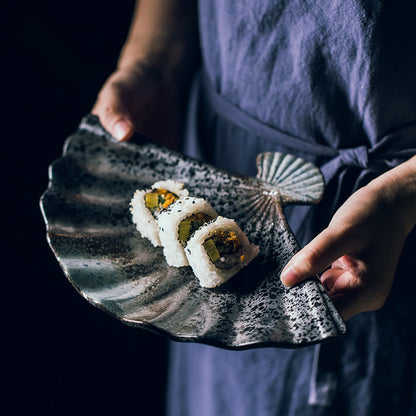 Assiette à sushi personnalisée, assiette en céramique et assiette plate, belle vaisselle