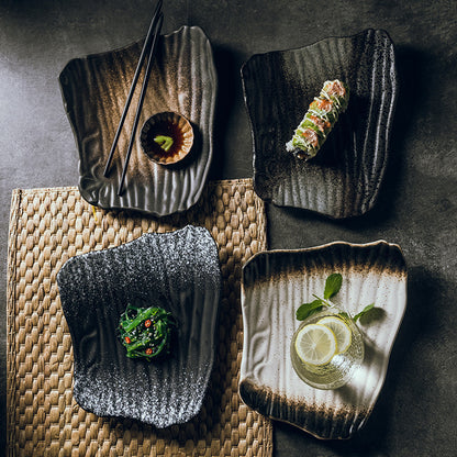 Assiette à sushis Assiette plate Assiette créative pour la maison