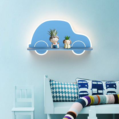 Applique murale pour chambre d'enfant simple et moderne, lampe de chambre à coucher à LED, lampe de chevet chaude et créative pour garçon et fille