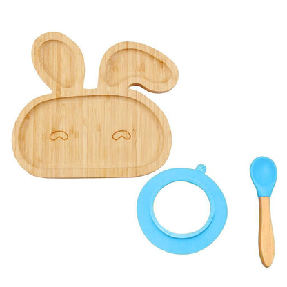 Baby Toddler Bamboo Bowl   Spoon Feeding Cutlery Set Ca