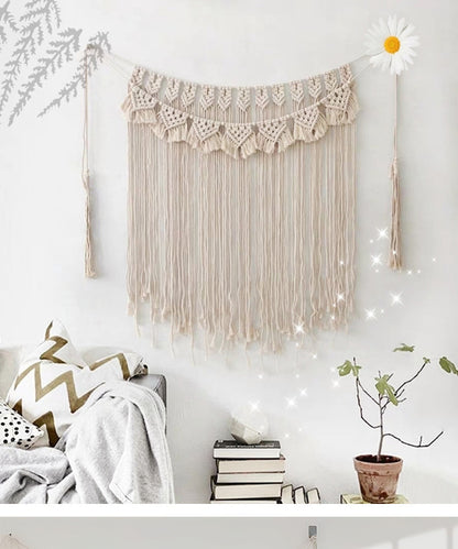 Tassel Wall Tapestry Wedding Tassel Handmade Background