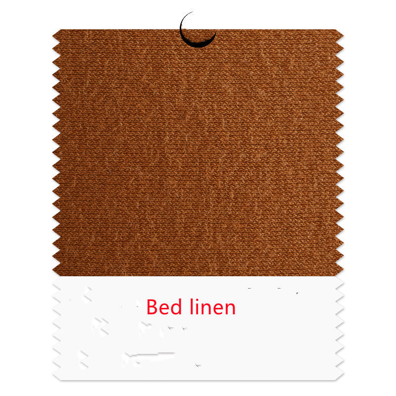 Caramel Knitted Cotton Skin-Friendly Nude Bedding