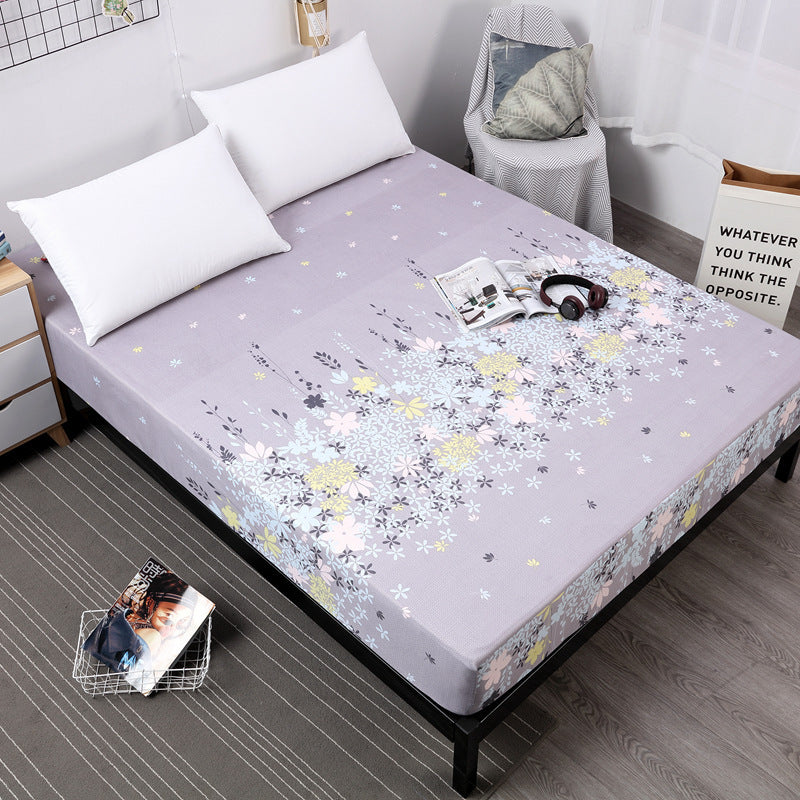 Sábana de cama impermeable con estampado de cama de AliExpress, funda de cama a prueba de polvo, funda de colchón a prueba de humedad, funda de cama para bebé