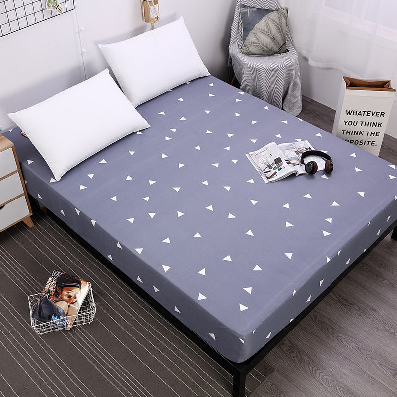 Sábana de cama impermeable con estampado de cama de AliExpress, funda de cama a prueba de polvo, funda de colchón a prueba de humedad, funda de cama para bebé