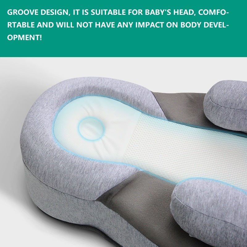 Baby Anti-Spit Milk Slope Pillow