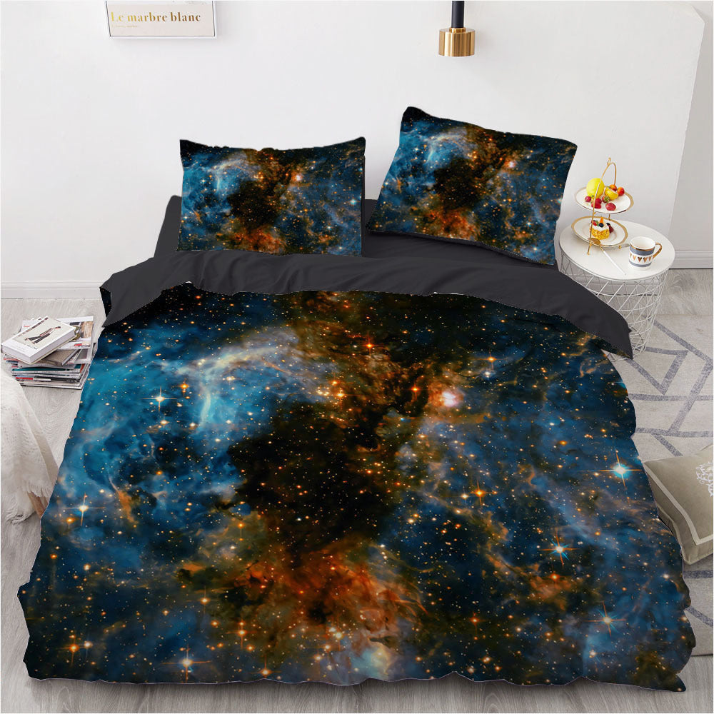 Digital Bedding And Home Textile 3-piece Set