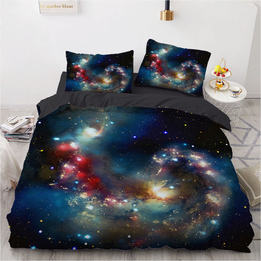 Digital Bedding And Home Textile 3-piece Set