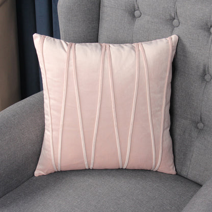 Modern Simple Solid Color Pillow Cushion Sofa Office Bed Back Cushion Waist Pillow