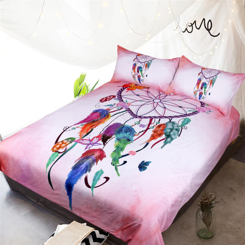 Three-piece Bedding Set, Sub-love Dreamcatcher