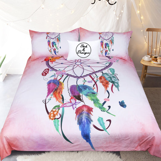 Three-piece Bedding Set, Sub-love Dreamcatcher