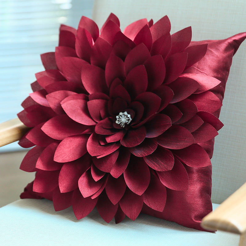 Sofa Office Flag Leaf Nail Flower Cushion Cushion Bedside Pillow Cushion