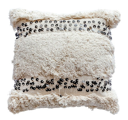 Bohemian Hand-woven Cotton Pillow