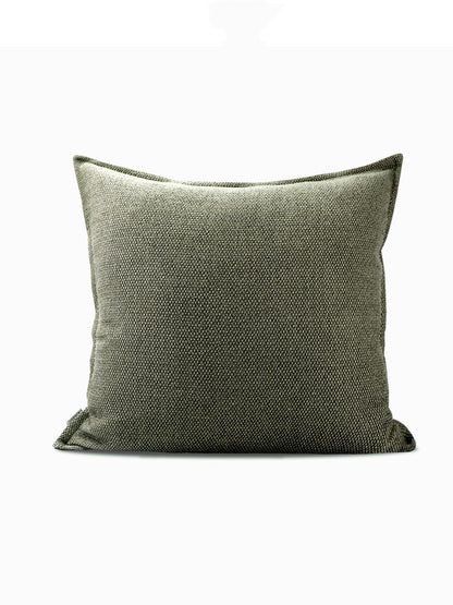 Gray-green Back Cushion Cotton And Linen Pillow Nordic Pillow-like Lumbar Pillow