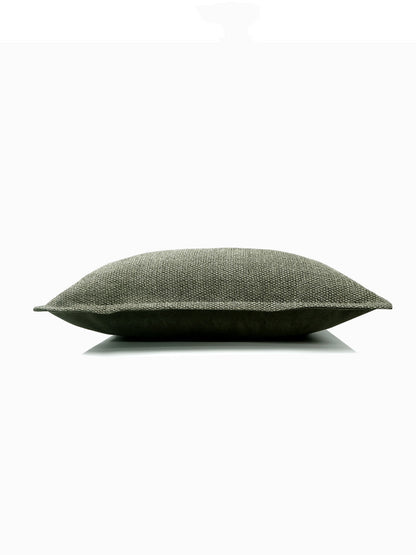 Gray-green Back Cushion Cotton And Linen Pillow Nordic Pillow-like Lumbar Pillow