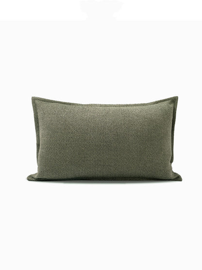 Gray-green Back Cushion Cotton And Linen Pillow Nordic Pillow-like Lumbar Pillow