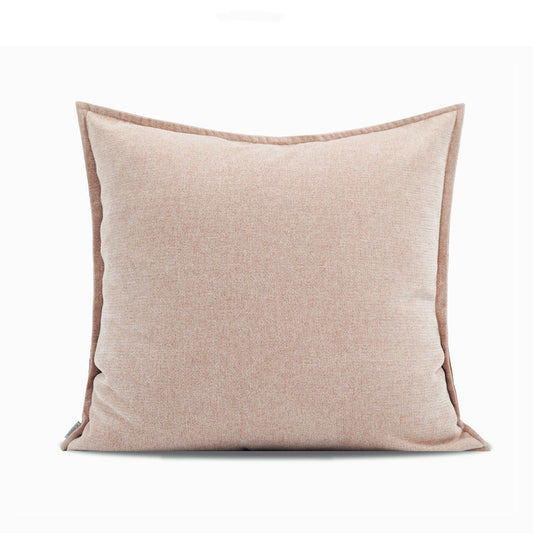 Wabi Ji Red Contrast Cashmere Cushion New Chinese Style Pillow Model Room Sales Prescription Pillow