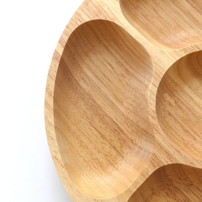 Grid solid wood plate