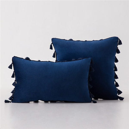 Velvet sofa pillowcase