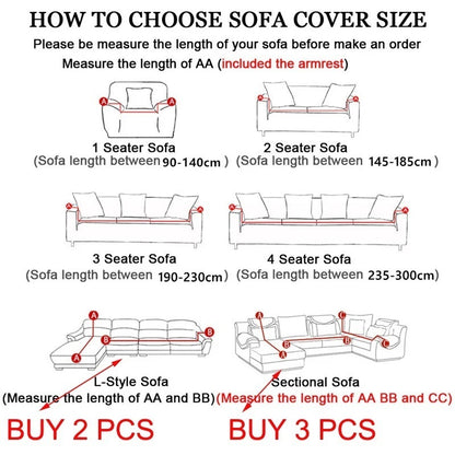 Sofa Cover Elastic All-inclusive Single Double Slipcover Dust Lazy Slipcover