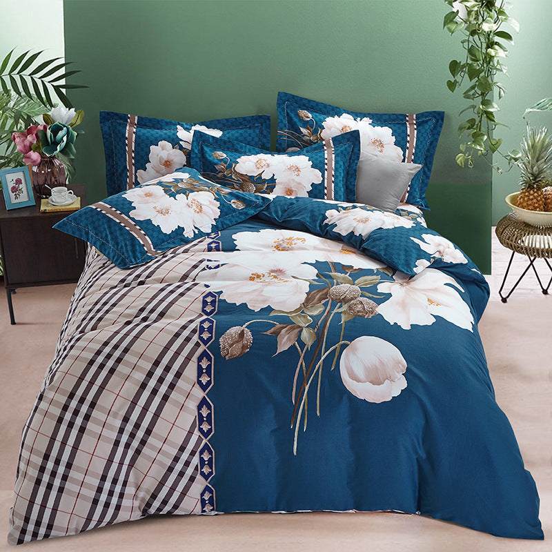 Four-piece cotton bed